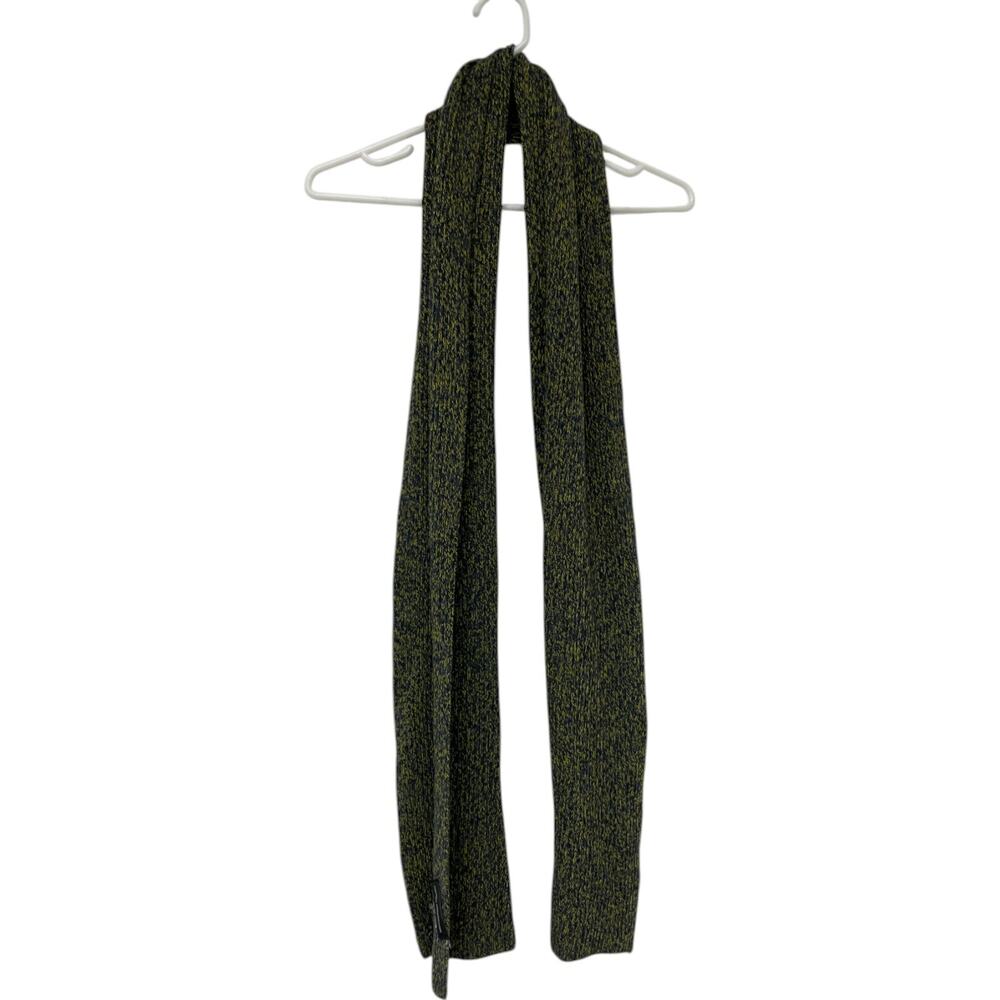 French Connection Womens Knit 74 inch x 10 inch Scarf Multicolor